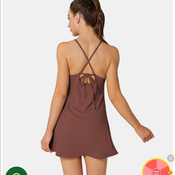 Halara Dress Auburn Red - Picture 2 of 2